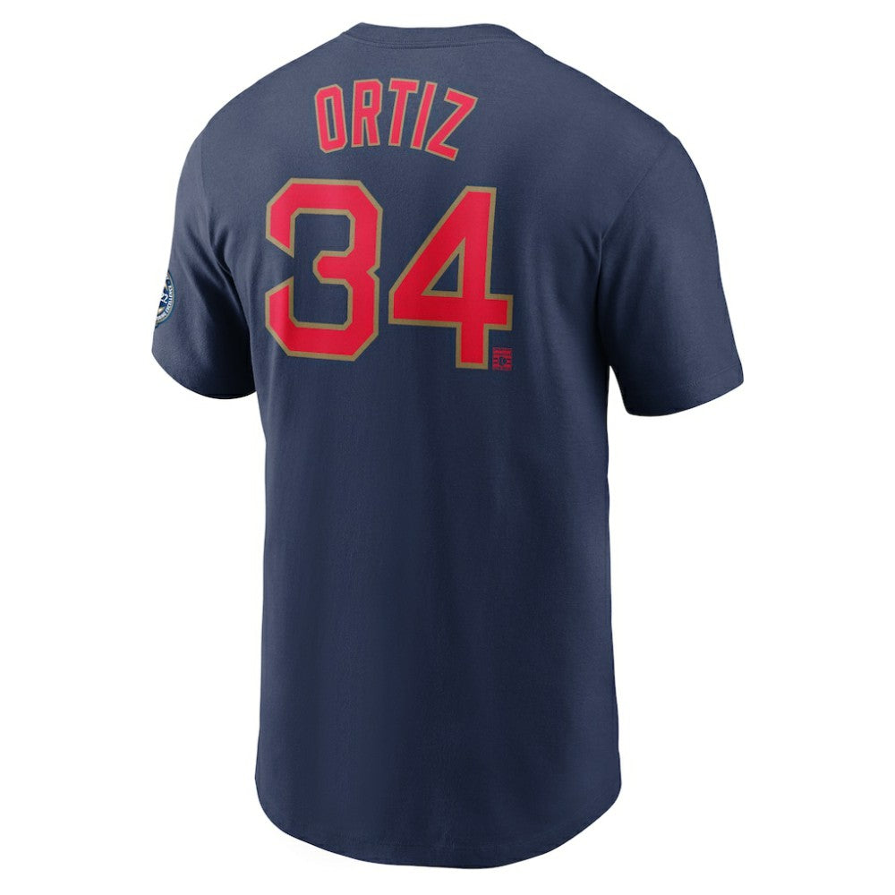 David Ortiz Boston Red Sox Nike Name & Number T-Shirt Near Me
