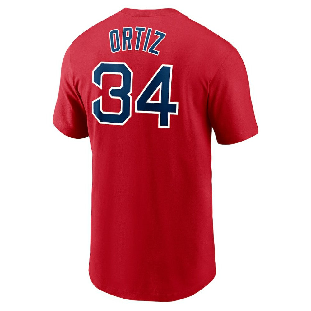 David Ortiz Boston Red Sox Nike Name & Number T-Shirt Online