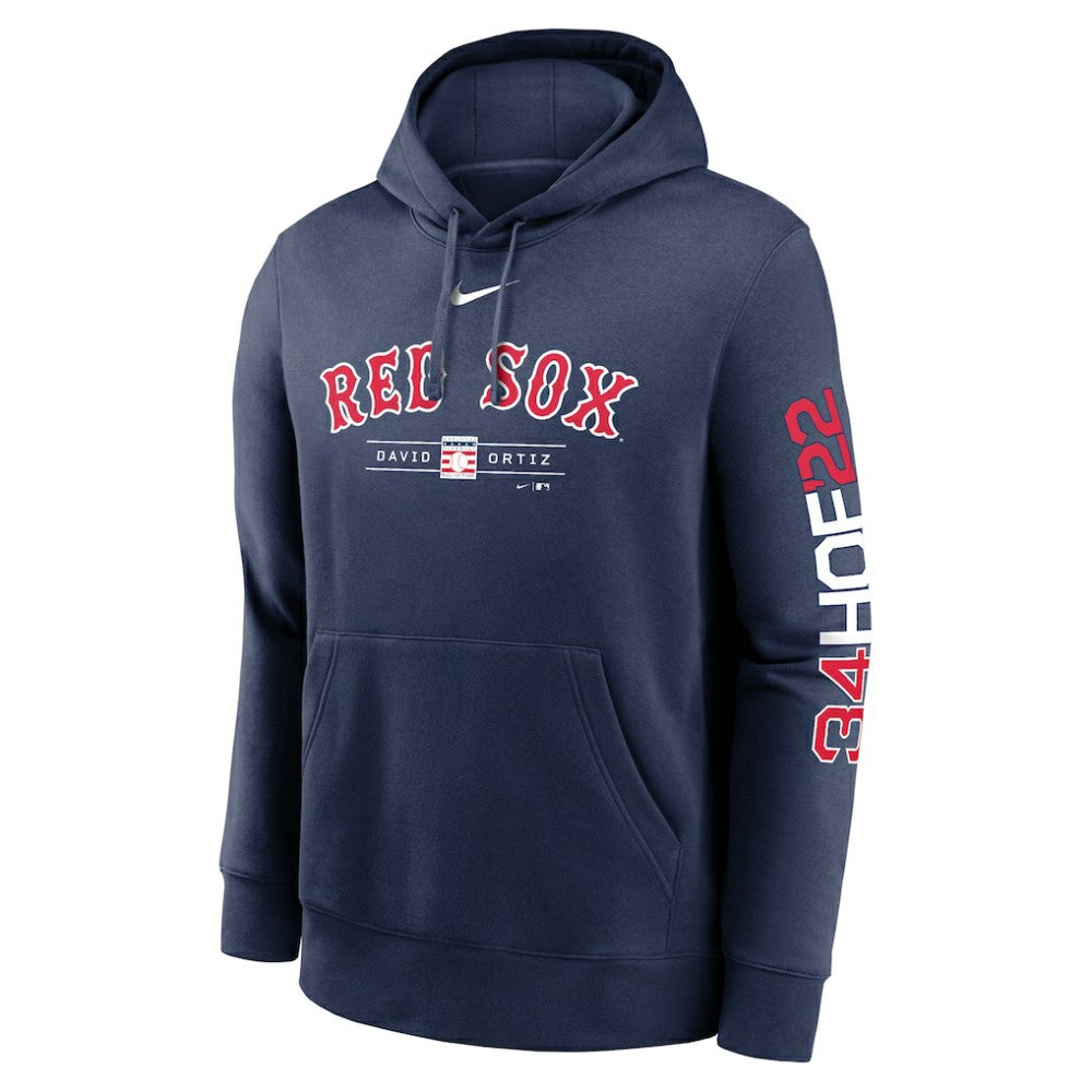 David Ortiz Boston Red Sox Nike 2022 Hall of Fame Inductee Pullover Hoodie Near Me