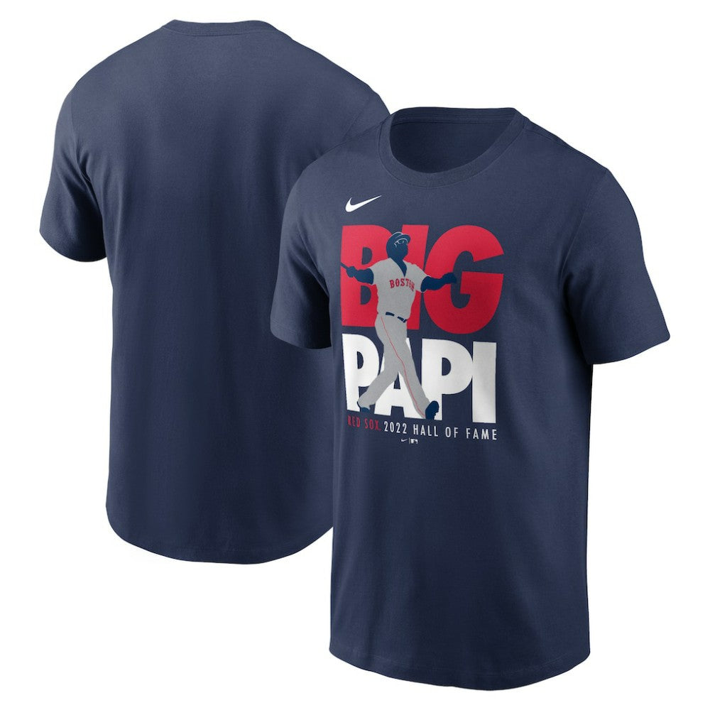 David Ortiz Boston Red Sox Nike 2022 Hall of Fame Essential T-Shirt On Sale