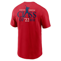 David Ortiz Boston Red Sox Nike 2022 Hall of Fame Essential T-Shirt Sale