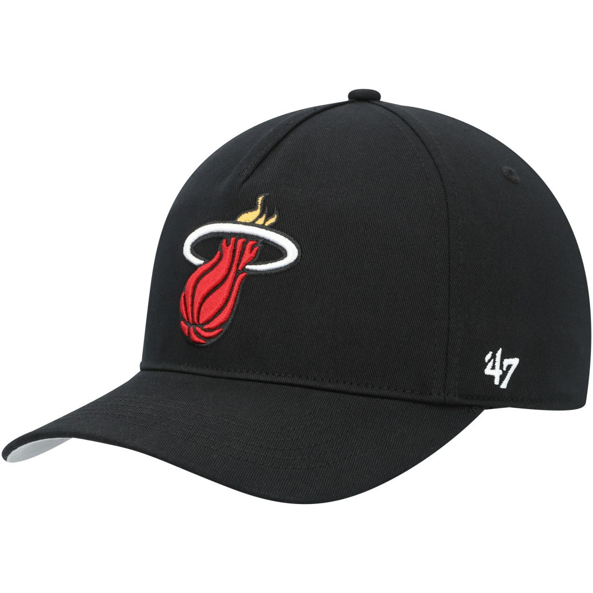 47 brand - Miami Heat '47 Hitch Snapback Hat - Black