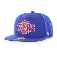 47 brand - Philadelphia 76ers '47 High Post Captain Snapback Hat - Royal