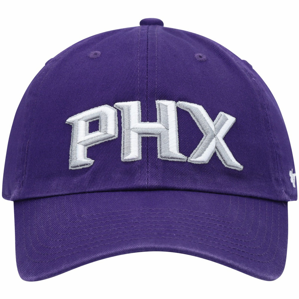 47 brand - Phoenix Suns '47 Clean Up Wordmark Adjustable Hat - Purple