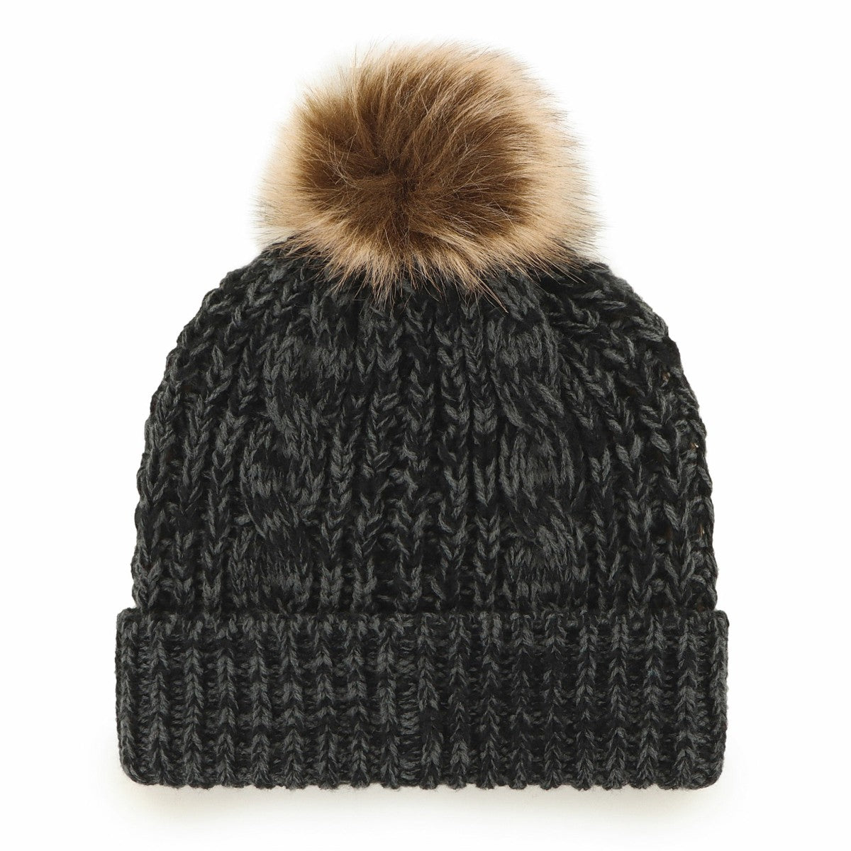 47 brand - Miami Heat '47 Women's Meeko Cuffed Knit Hat with Pom - Black