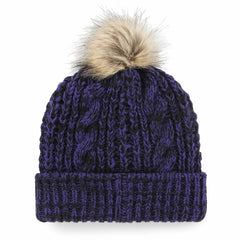 47 brand - Sacramento Kings '47 Women's Meeko Cuffed Knit Hat with Pom - Purple