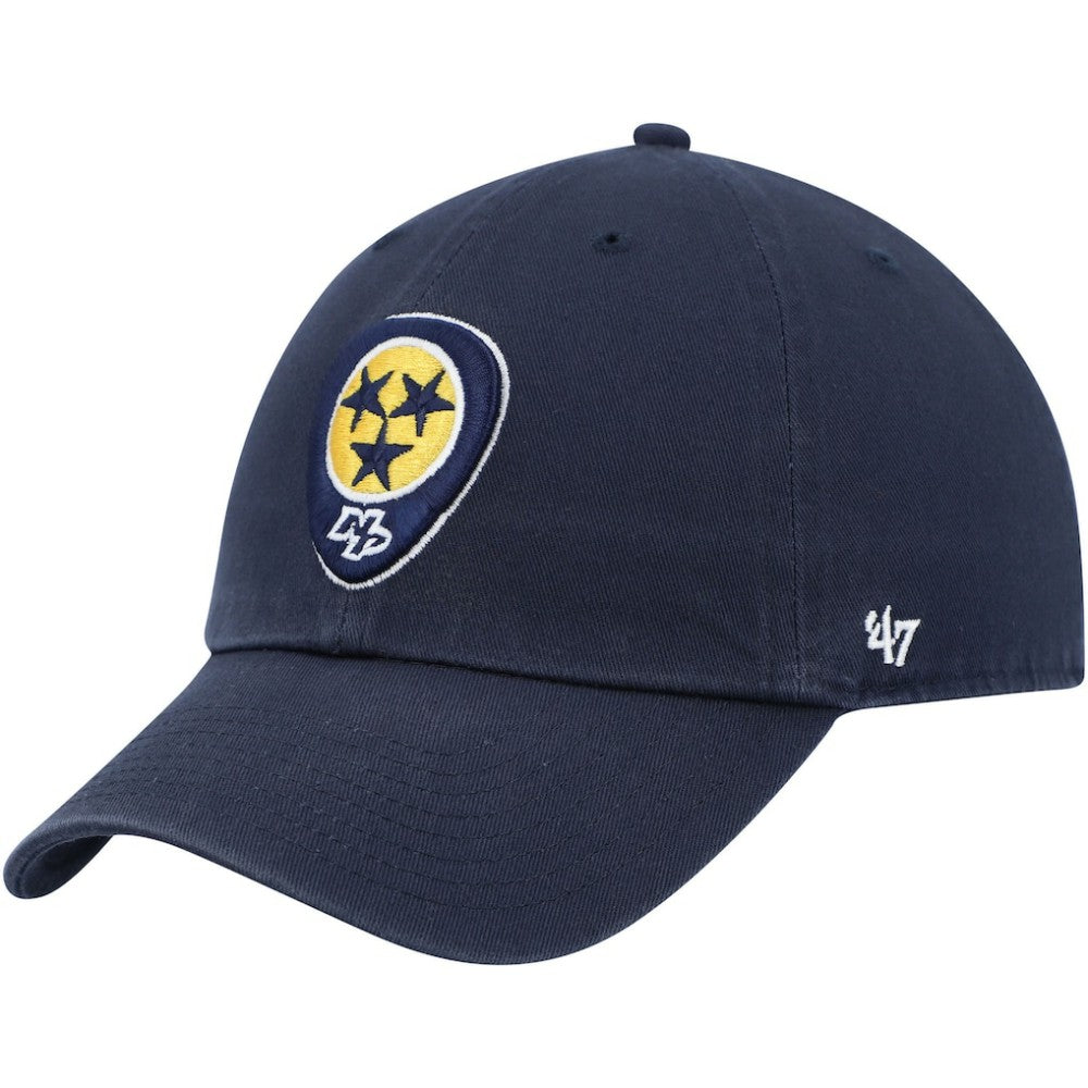 Nashville Predators - '47 Logo Clean Up Adjustable Hat Navy
