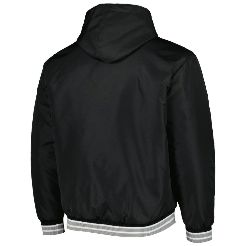 Chicago White Sox JH Design Reversible Fleece Full-Snap Hoodie Jacket Lifestyle