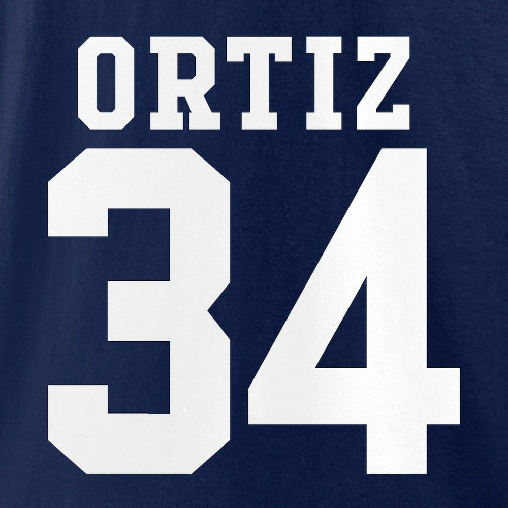David Ortiz Boston Red Sox Fanatics Logo Graphic T-Shirt Lifestyle
