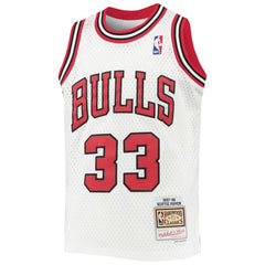 Mitchell & Ness - Scottie Pippen Chicago Bulls Youth 1997/98 Hardwood Classics Swingman Jersey - White
