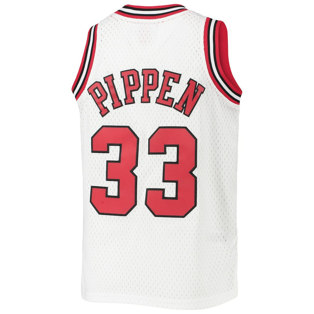 Mitchell & Ness - Scottie Pippen Chicago Bulls Youth 1997/98 Hardwood Classics Swingman Jersey - White