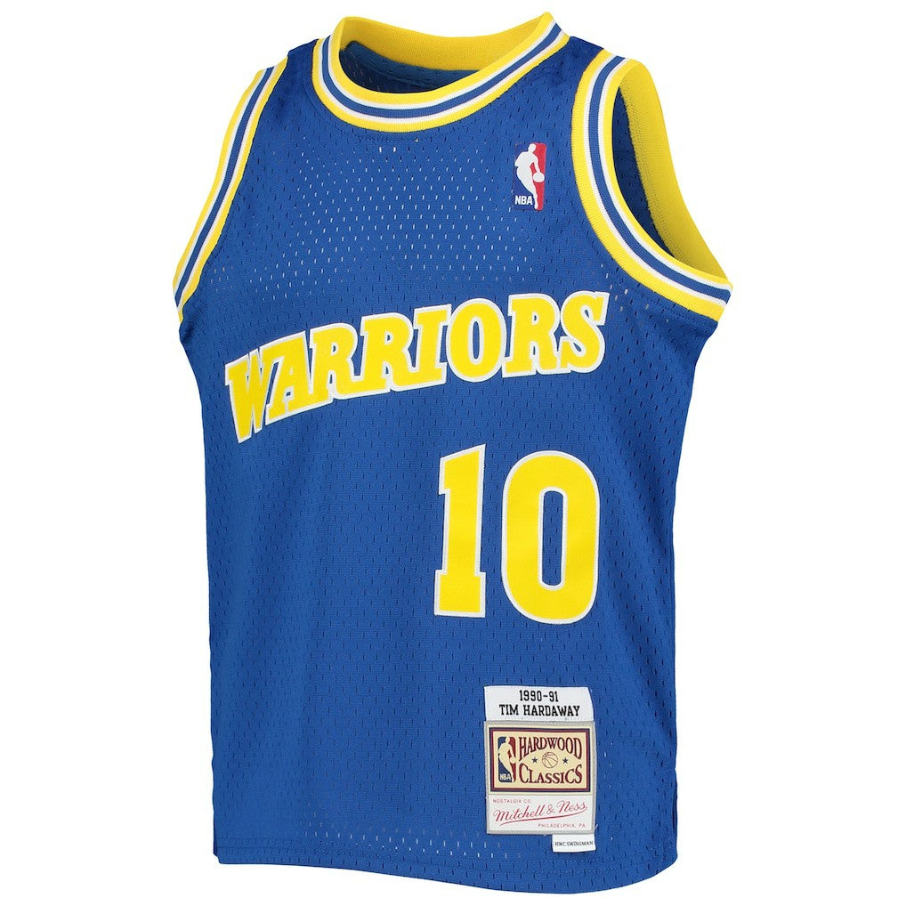 Tim Hardaway Golden State Warriors Youth 1990/91 Hardwood Classics Swingman Jersey sale - Royal | NBA Jerseys