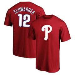 Kyle Schwarber Philadelphia Phillies Fanatics Big & Tall Name & Number T-Shirt Clearance