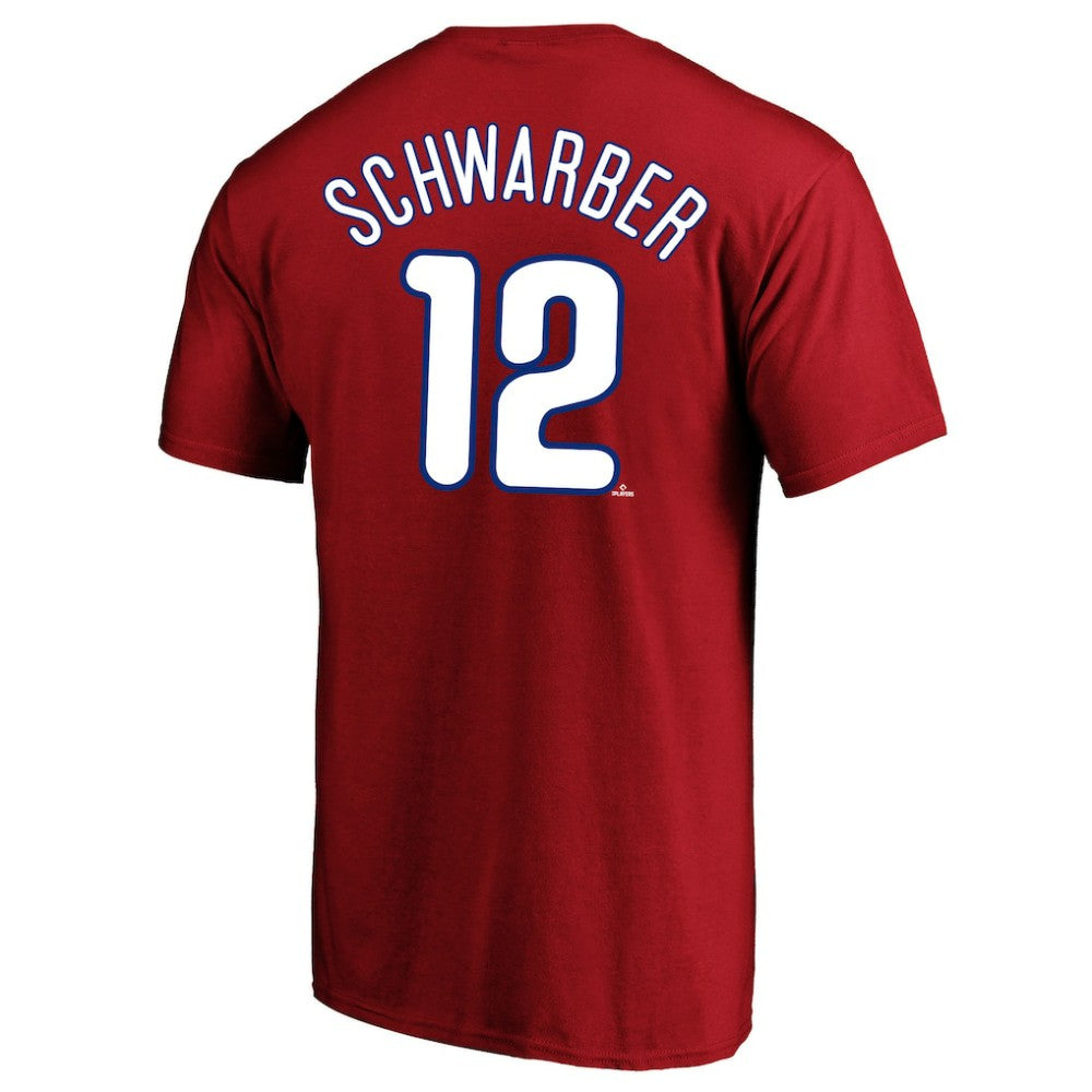 Kyle Schwarber Philadelphia Phillies Fanatics Big & Tall Name & Number T-Shirt Clearance