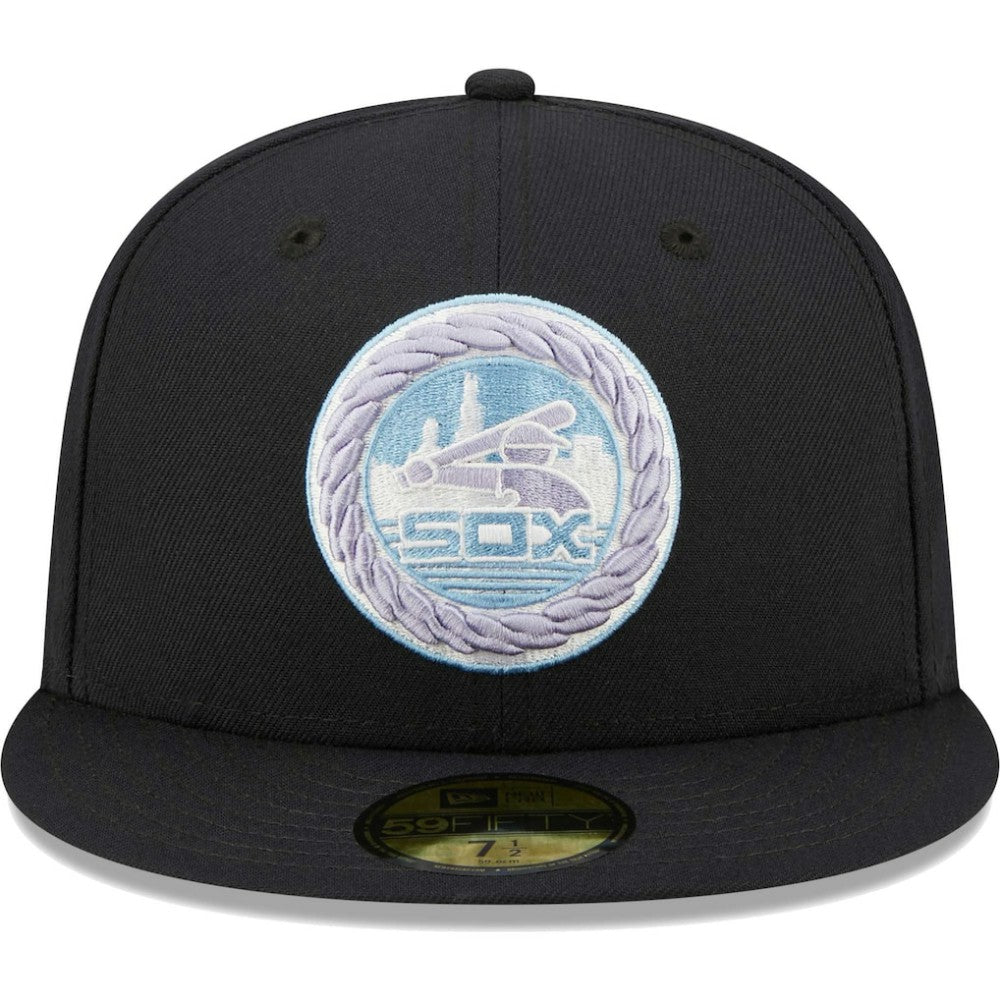 Chicago White Sox New Era 50th Anniversary 1983 MLB All-Star Game Lavender Undervisor 59FIFTY Fitted Hat Online