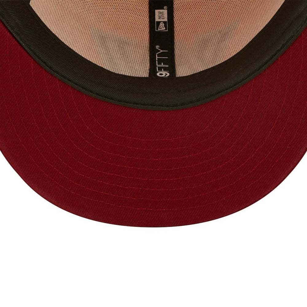 Washington Commanders New Era Flipside 2Tone 59FIFTY Fitted Hat Gold/Burgundy - NFL