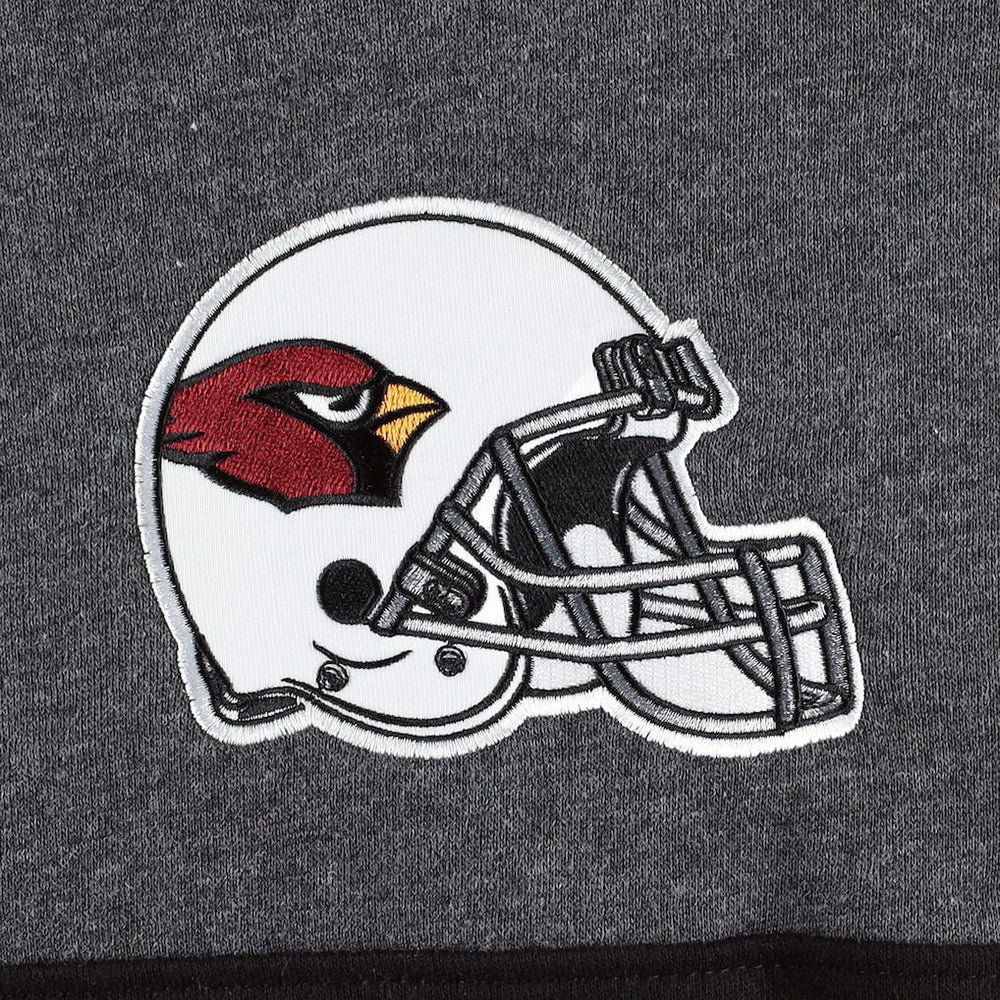 Arizona Cardinals Starter Extreme Pullover Hoodie Heather Charcoal/Cardinal - NFL
