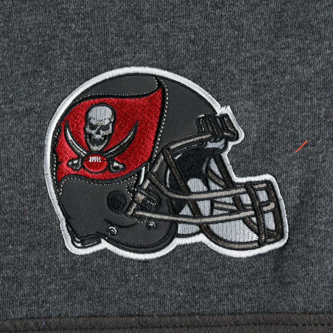 Tampa Bay Buccaneers Starter Extreme Pullover Hoodie Heather Charcoal/Red - NFL