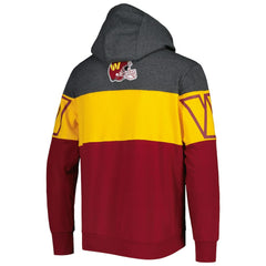 Washington Commanders Starter Extreme Pullover Hoodie Heather Charcoal/Burgundy - NFL