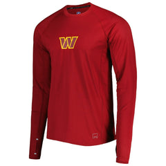 Washington Commanders MSX by Michael Strahan Interval Long Sleeve Raglan T-Shirt Burgundy - NFL