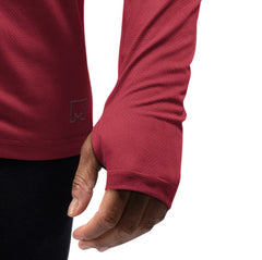 Washington Commanders MSX by Michael Strahan Interval Long Sleeve Raglan T-Shirt Burgundy - NFL