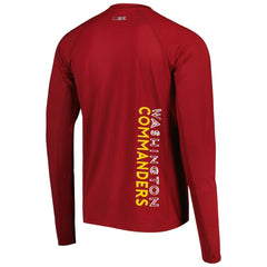 Washington Commanders MSX by Michael Strahan Interval Long Sleeve Raglan T-Shirt Burgundy - NFL
