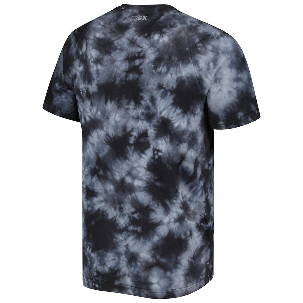 Las Vegas Raiders MSX by Michael Strahan Recovery Tie-Dye T-Shirt Black - NFL