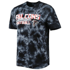 Atlanta Falcons MSX by Michael Strahan Recovery Tie-Dye T-Shirt Black - NFL