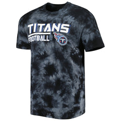 Tennessee Titans MSX by Michael Strahan Recovery Tie-Dye T-Shirt Black - NFL