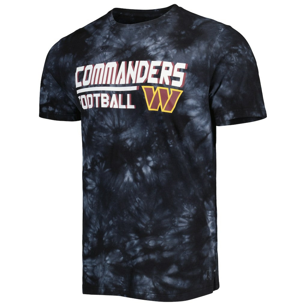 Washington Commanders MSX by Michael Strahan Recovery Tie-Dye T-Shirt Black - NFL