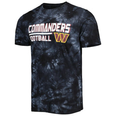 Washington Commanders MSX by Michael Strahan Recovery Tie-Dye T-Shirt Black - NFL