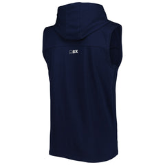 Tennessee Titans MSX by Michael Strahan Relay Sleeveless Pullover Hoodie Navy - NFL