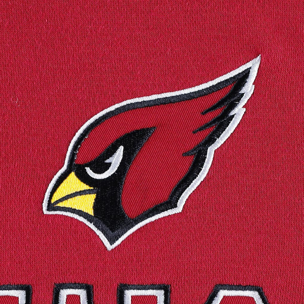 Arizona Cardinals Starter Draft Fleece Raglan Pullover Hoodie Cardinal - NFL