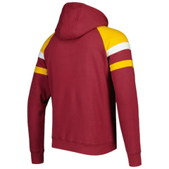 Washington Commanders Starter Draft Fleece Raglan Pullover Hoodie Burgundy - NFL