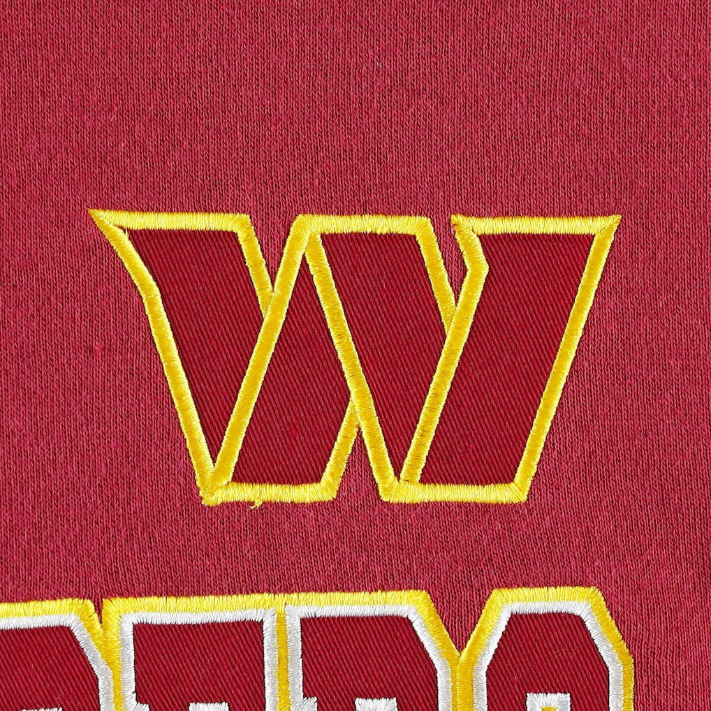 Washington Commanders Starter Draft Fleece Raglan Pullover Hoodie Burgundy - NFL