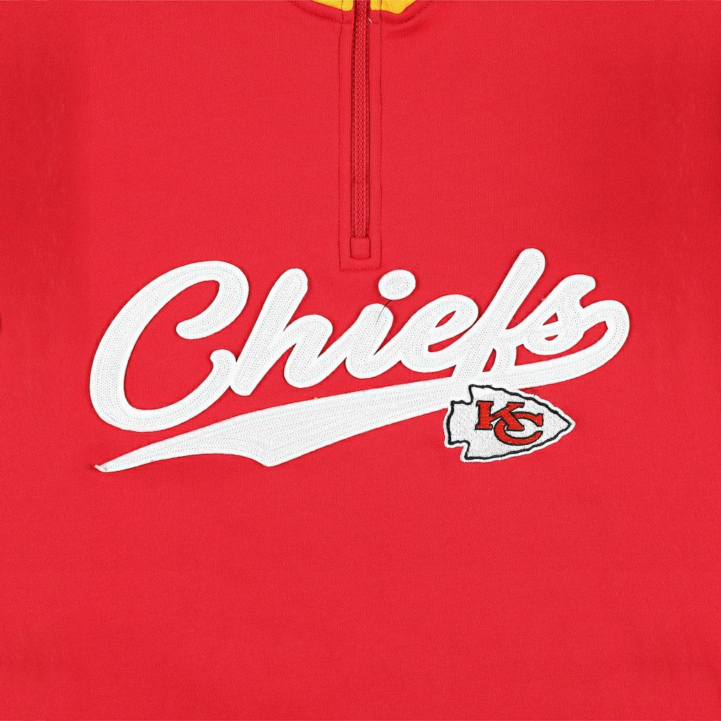 Kansas City Chiefs Tommy Hilfiger Aiden Quarter-Zip Sweatshirt Red/Gold - NFL