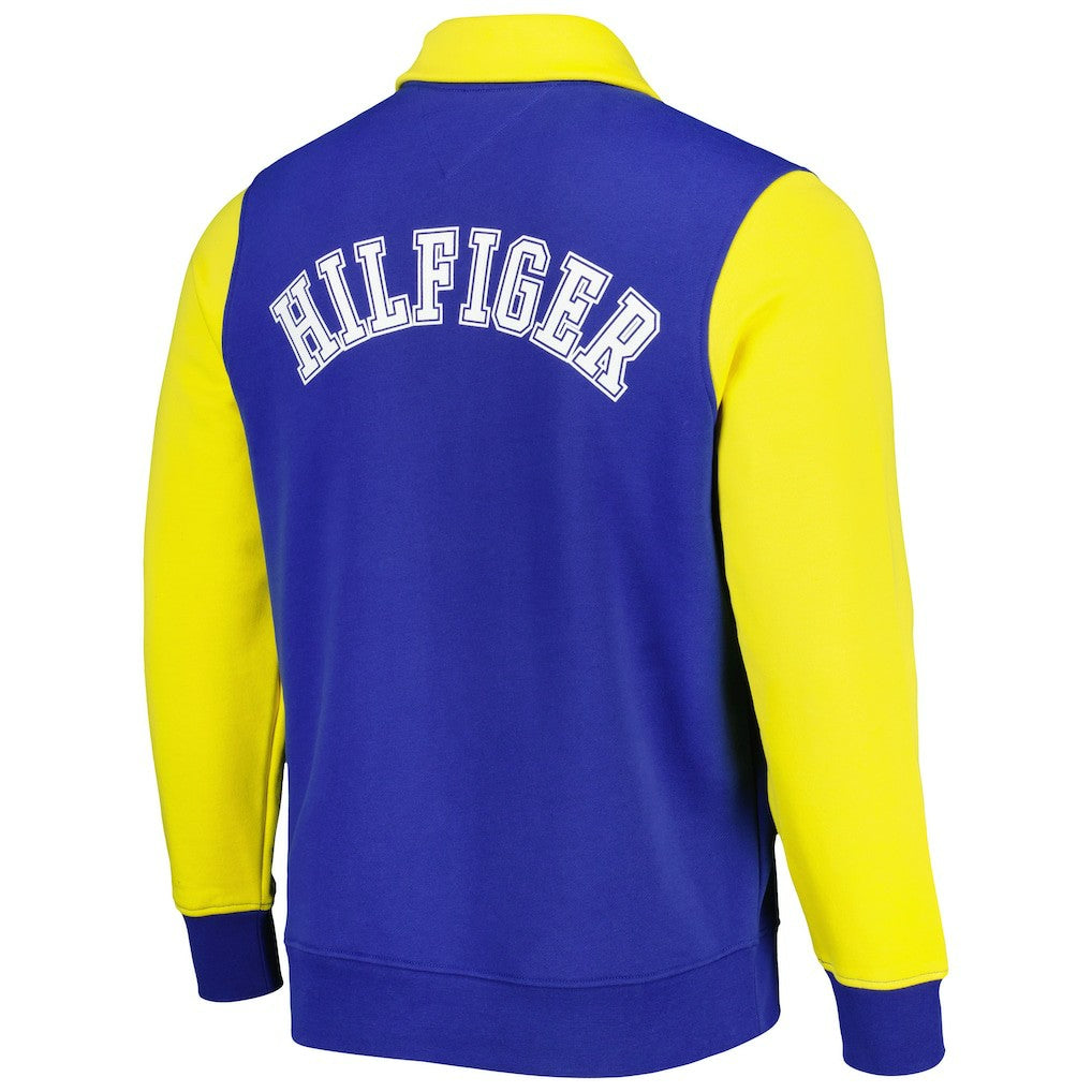 Los Angeles Rams Tommy Hilfiger Aiden Quarter-Zip Sweatshirt Royal/Gold - NFL