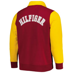 Washington Commanders Tommy Hilfiger Aiden Quarter-Zip Sweatshirt Burgundy/Gold - NFL