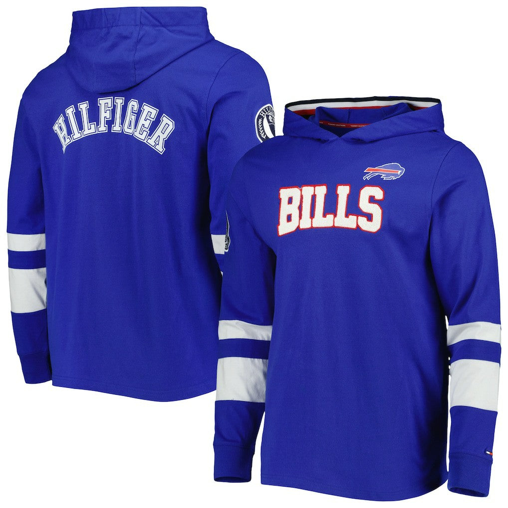 Buffalo Bills Tommy Hilfiger Alex Long Sleeve Hoodie T-Shirt Royal/White - NFL