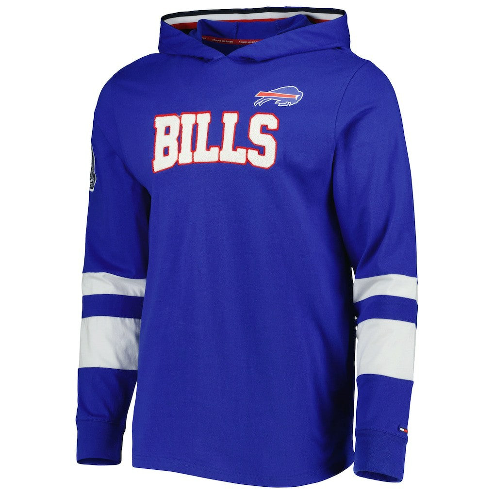Buffalo Bills Tommy Hilfiger Alex Long Sleeve Hoodie T-Shirt Royal/White - NFL