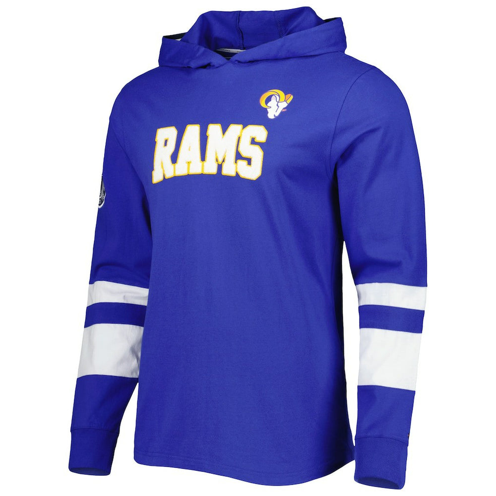 Los Angeles Rams Tommy Hilfiger Alex Long Sleeve Hoodie T-Shirt Royal/White - NFL