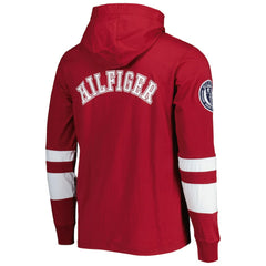 Washington Commanders Tommy Hilfiger Alex Long Sleeve Hoodie T-Shirt Burgundy/White - NFL
