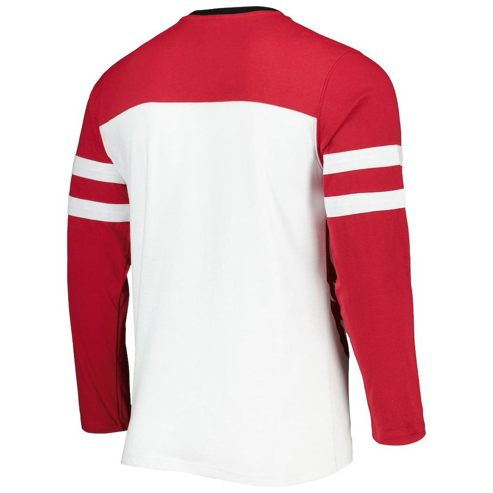 Arizona Cardinals Starter Halftime Long Sleeve T-Shirt Cardinal/White - NFL