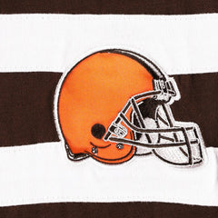 Cleveland Browns Starter Halftime Long Sleeve T-Shirt Brown/White - NFL