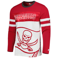 Tampa Bay Buccaneers Starter Halftime Long Sleeve T-Shirt Red/White - NFL