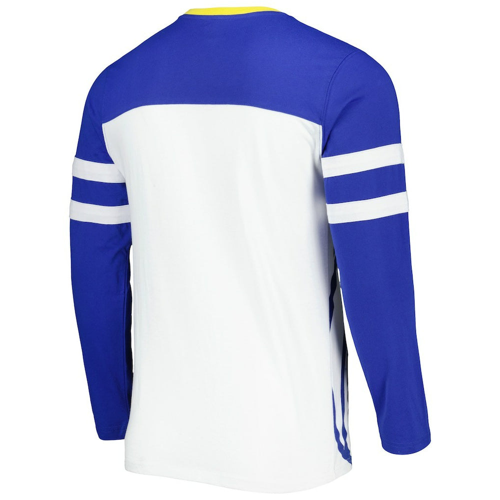 Los Angeles Rams Starter Halftime Long Sleeve T-Shirt Royal/White - NFL