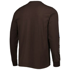 Cleveland Browns Tommy Hilfiger Peter Team Long Sleeve T-Shirt Brown - NFL