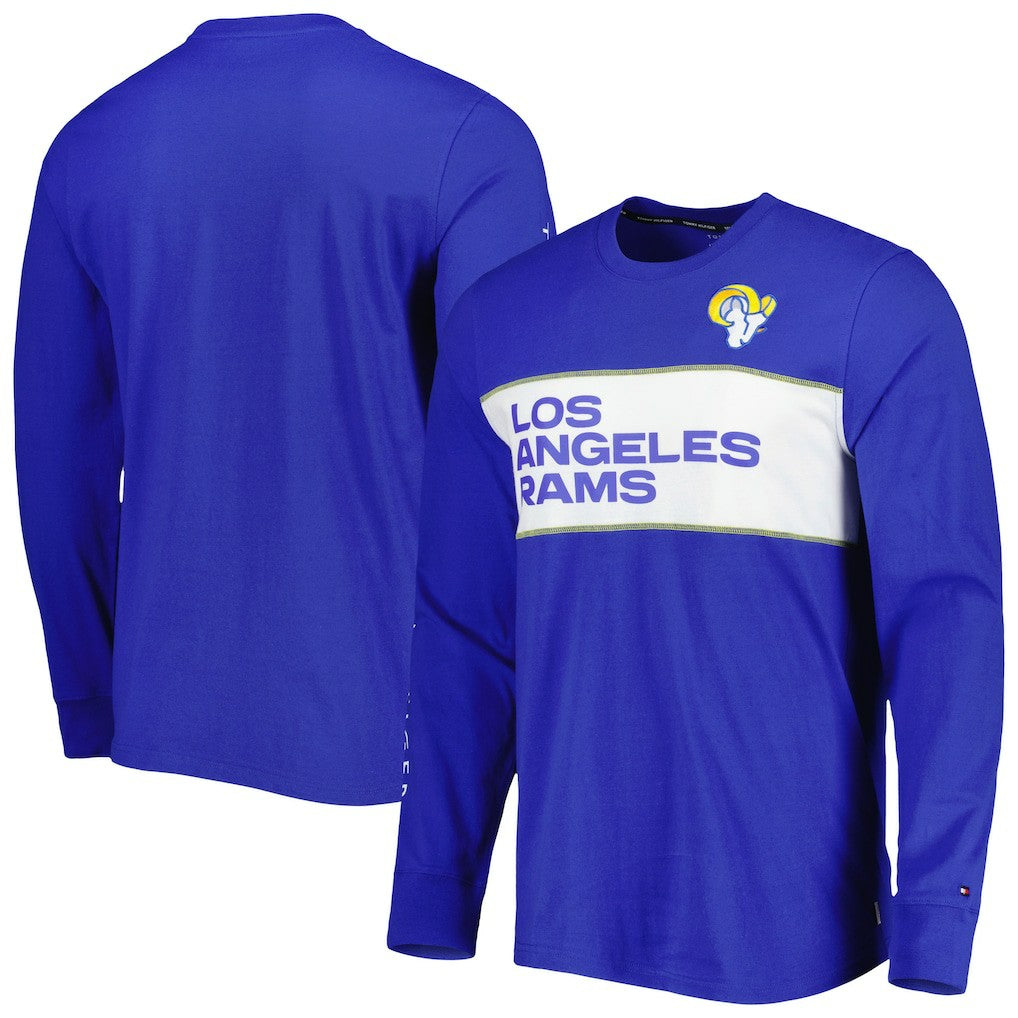 Los Angeles Rams Tommy Hilfiger Peter Team Long Sleeve T-Shirt Royal - NFL