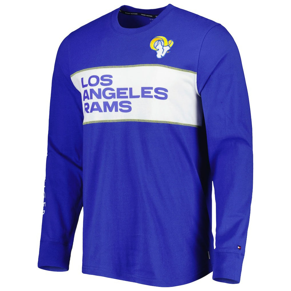 Los Angeles Rams Tommy Hilfiger Peter Team Long Sleeve T-Shirt Royal - NFL