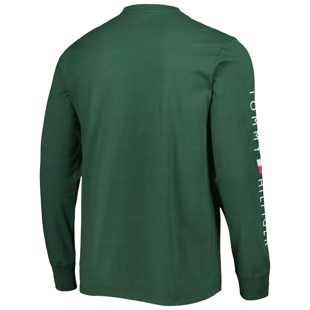 Green Bay Packers Tommy Hilfiger Peter Team Long Sleeve T-Shirt Green - NFL